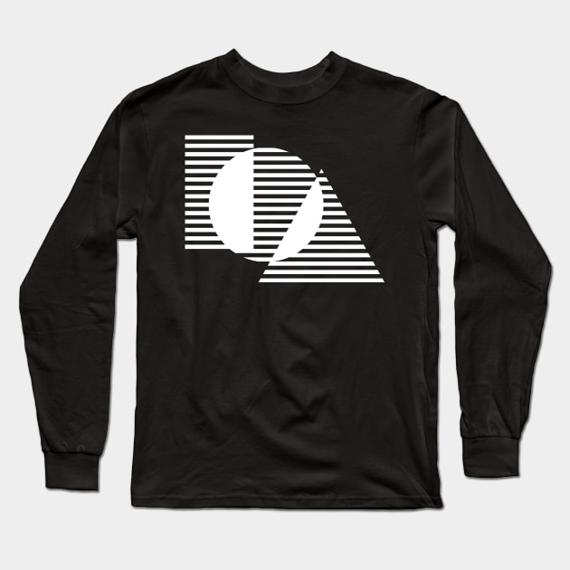 geometric art Long Sleeve T-Shirt by lkn